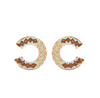 Wayuu Choker + Wayuu Earrings - Verde