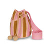 Isashi Crossbody Bucket Bag - Pink