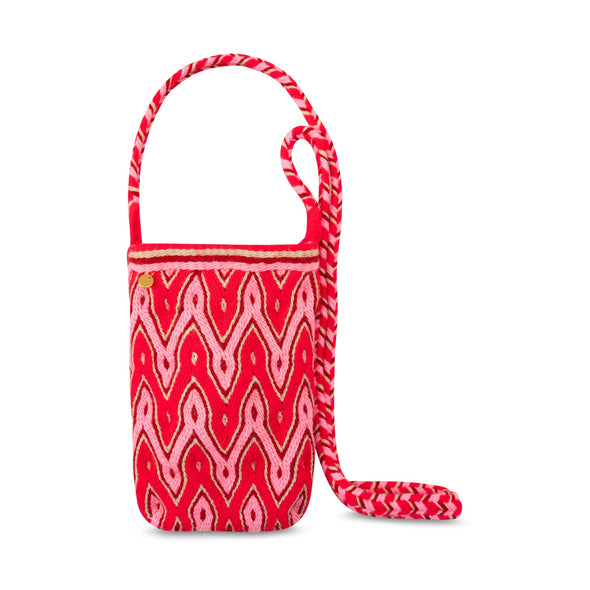 Makki Mini Wayuu  Bag - Rojo